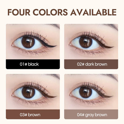 GECOMO Liquid Eyeliner 0.01mm Super Slim Waterproof Quick Dry Long Lasting Color No Smudging Eyeliner Pencil