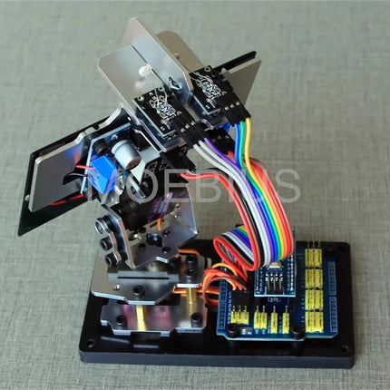 Intelligent Solar Energy Tracking Radar Equipment Light Source Tracker Compatible with Arduino Maker Project Diy Stem Kit