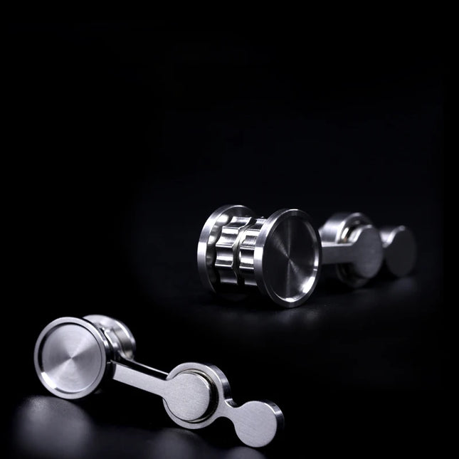 Stainless Steel Swinging Fingertip Gyroscope Pressure Resistant Folding Portable EDC Adult Decompression Toy Party Gift
