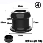 black XL with lid