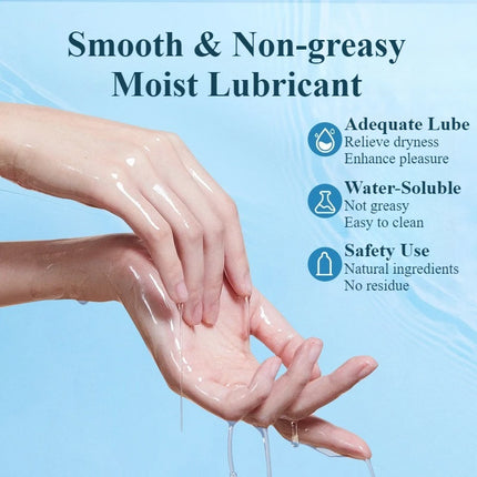 60ml Water Solubility Human Body Lubricant Long-lasting Moisturizing Lubricant for Couple Adult Sex Toy Vagina Lubricating Fluid