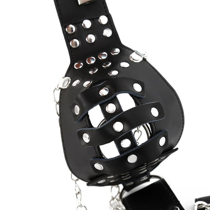 Leather Panty Bondage with Handcuffs Sexy Toys Chastity‬ Slave BDSM Sex Furniture Gay Harness  Tools for Couples