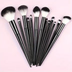 Black and white wool