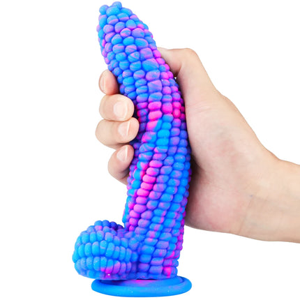 Particles Stimulate Corn Butt Plug Soft Dildo Suction Cup Sex Toys Sexuales Adult Anal Plug Erotic For Women Men Masturbator