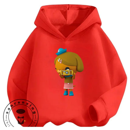 Autumn Winter Stylish Octonauts Hoodie 3-14Y Kids Boys Girls Cute Kawaii Cartoon Street Hot Outdoor Casual Warm