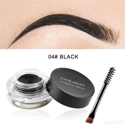 HANDAIYAN 12 Colors Eyebrow Gel Colorful Eyebrow Cream Eyebrow Dye Glue No Fading Waterproof Long Lasting Brow Makeup Cosmetics