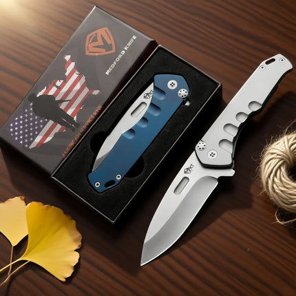 Medford - MKT Mini Folding Knife, D2 steel, ball bearing structure, emergency rescue camping knife, sharp fruit knife