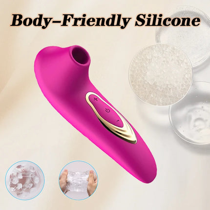 Clitoral Sucking Vibrator for Women Clit Sucker Vibrators with 5 Suction & Vibration Mode Waterproof Rose Sex Toy Clitoris
