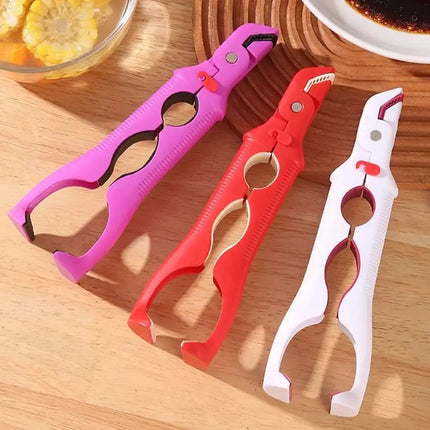 3in1 Anti Scalding Clip Silicone Handle Heat-Resistant Anti-hot Bowl Plate Clips Non-Slip Creative Dish Lifter Clamp