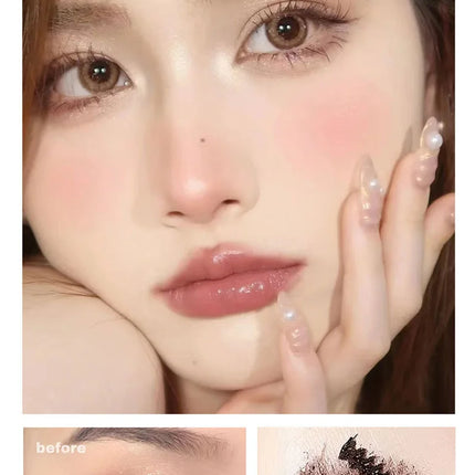 Black Brown Mascara 3d Lengthens Eyelashes Extra Volume Waterproof Natural Lashes Female Makeup Korean Cosmetics Colored Mascara