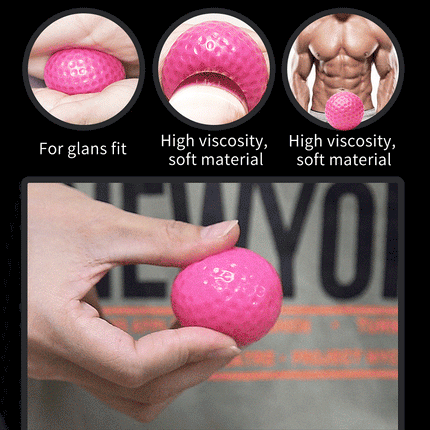 Transparent Masturbation Cup Glans Stimulator Ball Sex Toy for Man Male Masturbator Sex Toys for Men Massager Adult Sex Trainer