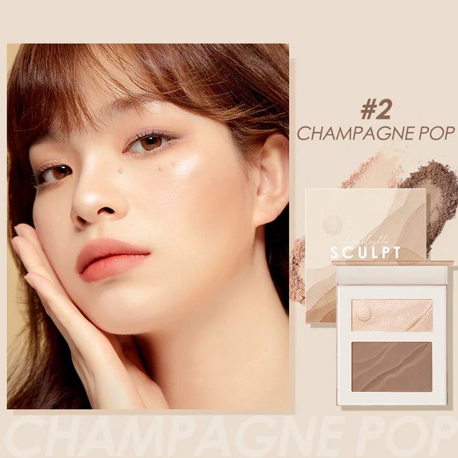 FOCALLURE Bronzer Highlighter Palette For Face Professional Long Lasting Natural Matte Concealer Contouring Makeup Cosmetics