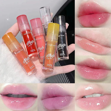 Fruit extract moisturizing lip balm water-shining mirror moisturizing and moisturizing autumn and winter lipstick base lip gloss
