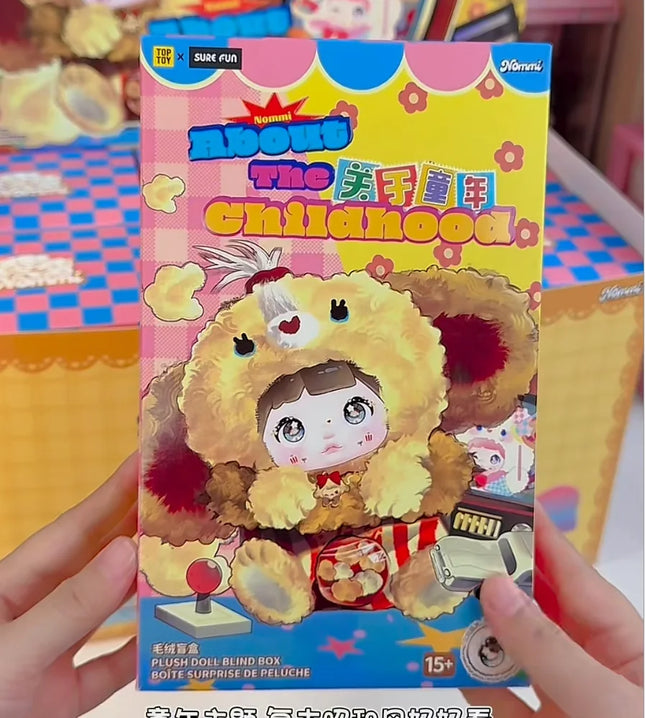 Genuine Nommi About The Childhood Series Blind Box Kawaii Dolls Collection Desktop Ornament Fashion Trend Gift Girl