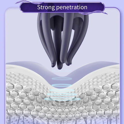 Powerful Vibrating Glans Trainer for Men Masturbator Penis G Spot Soft Fingertip Prolong Endurance Massage Vibrator Erotic Toys- VIBRATEUR
