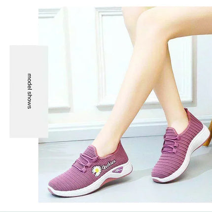 2025...Fashionable Women's Sports Shoes with Soft, Breathable Mesh Soles and Lightweight, Trendy Coconut Shoes