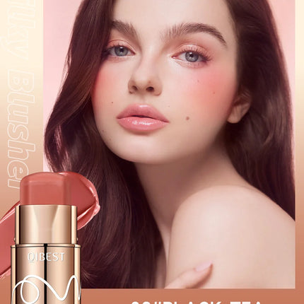 6 Colors Cream Blush Stick Waterproof Long Lasting Cheek Lip Eye Makeup Blendable Natural Flush For Women Daily Use