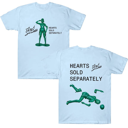 Mariah The Scientist T Shirt Hearts Sold Separately New Album Graphic Tees Women Cotton O-neck Short Sleeve Clothing Unisex Y2K