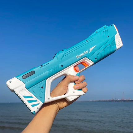 Automatically Water Gun High Pressure Electric Water Gun Toys for Kids Summer Outdoor Pool Fight Games Children Water Toys Gift