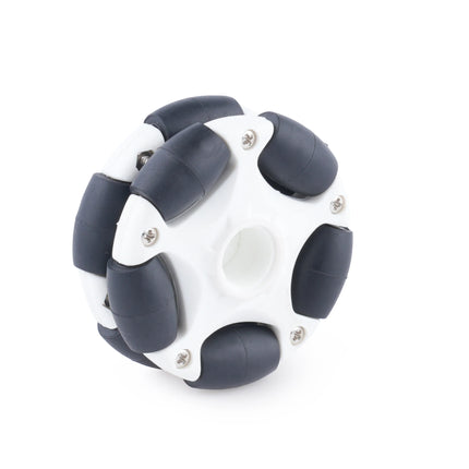 58mm 82mm Aluminum Alloy Omni Wheel 12Kg 15Kg Load Plastics or Metal Wheel ROS Programmable Platform Omnidirectional Sport Wheel