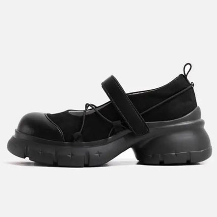 Retro Woman Shoes Casual Female Sneakers Clogs Platform Flats Modis All-Match Creepers Summer Cross Dress 2025 New Mary Janes Ru