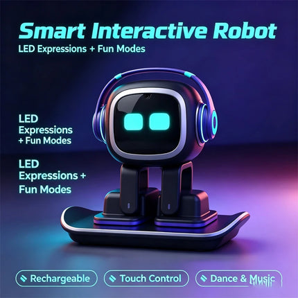 Artificial Intelligence Interactive Robot toys, Cute Desktop Electronic Pets, Used For Entertainment And Emotional Partners.