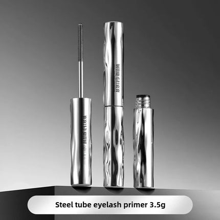Waterproof Silk Fiber Mascara Metal Iron Lashes Black Long Curling Non-clumping Eyelash Extensions Cosmetic Makeup for Eyes
