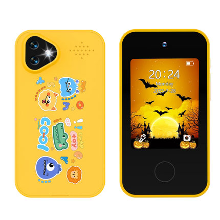 Kids Smart Phone Toy Dual Camera 1080P HD Educational Game Music Player Safe Mode Early Learning Toy Birthday Gift For Boys Girl