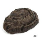 3# / 80% / 30mm Wave Toupee|7x9