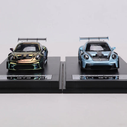 MJ 1:64  911 GT3 RS Die-cast alloy simulation car model toy