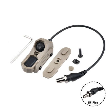 Surefire SF Tactical M300/M600 Flashlight with AXON Switch 20mm Picatinny Rail - Powerful Hunting & Airsoft Strong Light