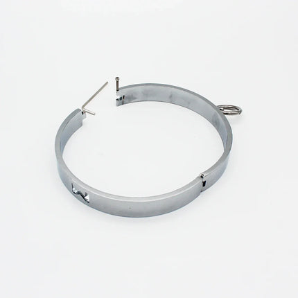 Manyjoy Metal Steel Bondage Cuffs Collar Handcuff Ankle Wrist Cuff Shackl Slave Sex  Restraint Necklace Sex Toys for Couple 18+