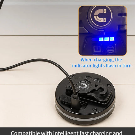 Rechargeable Waterproof Outdoor Camping Light Portable with Clip Hook Magnet RGB Ambiance Multifunctional for Camping