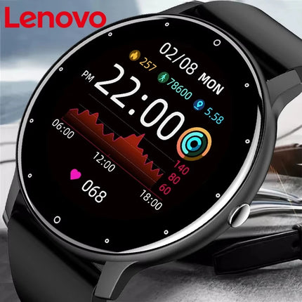 Lenovo Pro Smart Watch Full Touch Screen Sports Fitness Tracker Watch Waterproof Bluetooth Call Smartwatch Universal NEW 2026