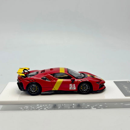 DMH 1:64 SF90 XX Stradale Le Mans Convertible Removable Top Alloy Diecast Model Car Collectible Gift