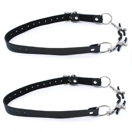 BDSM Labia Spreader Clip Nipple Clitoris Clamps SM Bondage Kit Adult Games Vagina Stimulator G-Spot Massage Sex Toys For Women