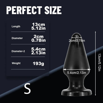 Anal Plug with Suction Cup Beads Anal Butt Plug Soft Silicone Anus Dilation Sex Toys for Women Men Buttplug Adult Sex Product