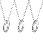 3Silvery Necklace