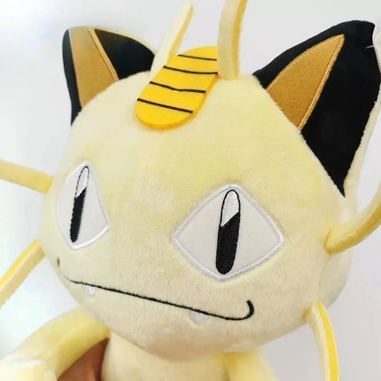 25cm Original Plush Toy Cute Meowth Soft Kawaii Cute Best Gifts for Anime Cartoon Plush Doll Figure Toy for Kids Birthday Gift