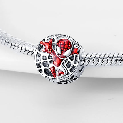TOP 925 Sterling Silver Marvel Anime Avengers Lron Man Helmet Charms Fit Original Bracelet Womens Pendant Beads Jewelry Hot Gift