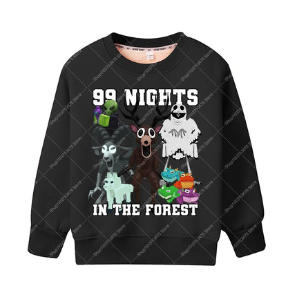 Anime 99 Nights in The Forest Fleece Sweatshirt - Kids