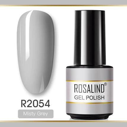 ROSALIND Gel Nail Polish UV Base Top Coat Soff Off Stamping Polish All For Art Manicure Semi Permanant Gel Nail Fast Shipping