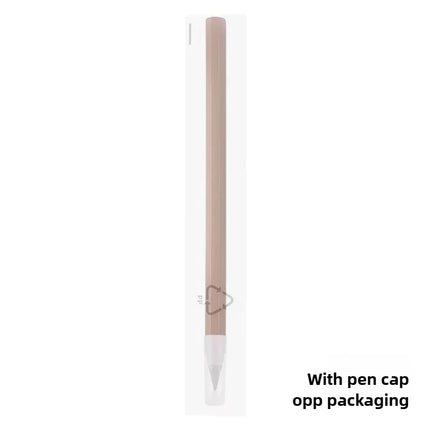 6/1 PCS 6 Colors Metal Eternal Pencils No Ink Infinity Pencil For Kids Art Sketch Color Drawing Pen Office School Supplies
