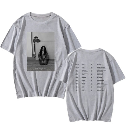 Kendrick Lamar X SZA GrandNational Tour 2025 T-shirts GNX Album Graphic Print T-shirt Cotton Summer Soft Tee-shirt Unisex Men Top
