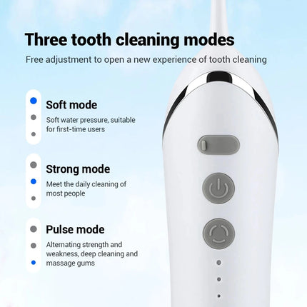 YOUPIN Oral Irrigator Water Flosser Electric Dental Whitening USB Rechargeable Gums Care Portable Jet Tooth Scaler MI NEW