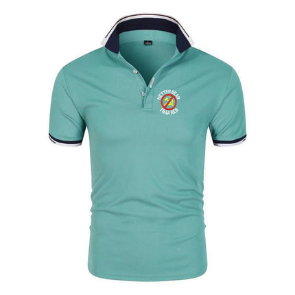 Better Dead Than Red The new men's polo shirt is suitable for summer wear and is soft and comfortable
