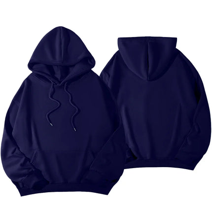 2026 New spring women Fleece Hoodie Solid Color Hooded Korean Fashion Women's Hooded Sports Sweater Casual Loose Pullover Hoodie