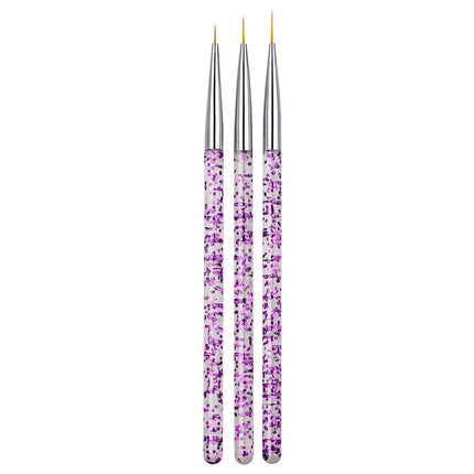 New 3/15PCS Nail Art Brushes for Manicure Builder Gel Nail Gradient Brush Thin Nail Brush Gel UV Polish Manicure Tools XJS09