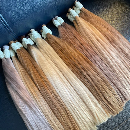 No Weft Straight Bulk Braiding Hair 100% Brazilian Virgin Remy Human Hair Extensions 50g 100g Blonde 1B Color Natural Hairpiece