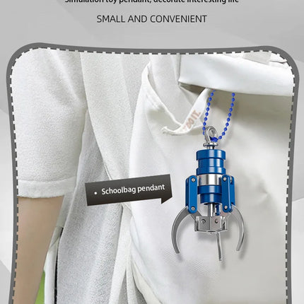 Doll Machine Grab-clip keychain Can Clip Simulated Mini Color Claw keychain Bag Pendant Accessories For Party Gifts New